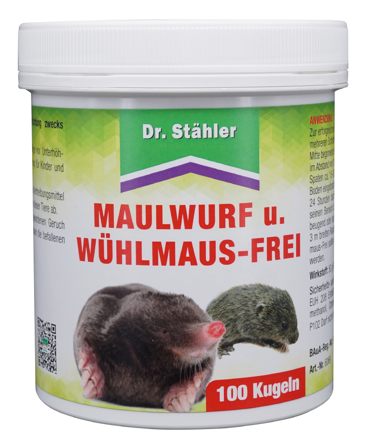 Dr. Stähler Garten-Apotheke Maulwurf- und Wühlmaus-Frei